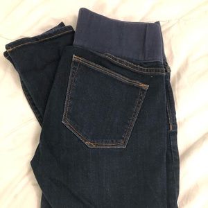 Dark wash Maternity Skinny Jeans